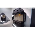 Каминная топка Defro Home Navi SM G с водяным контуром и подъемом стекла вверх Каминная топка Defro Home Navi SM G с водяным контуром и подъемом стекла вверх