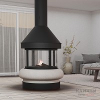 Дровяной камин Traforart Zeus Central Enclosure