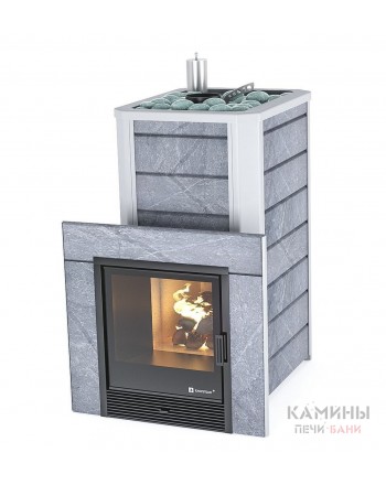 Печь ИзиСтим Ялта 35 В КАМНЕ