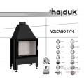 Каминная топка Hajduk Volcano 1VT - S (slim) Каминная топка Hajduk Volcano 1VT - S (slim)