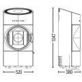 Печь-камин Austroflamm CLOU Compact Печь-камин Austroflamm CLOU Compact