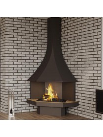 Угловой открытый камин Julietta 985 JC Bordelet 