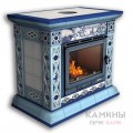 Изразцовый камин Билибин КимрПечь центральный Художественный