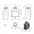 Каминная топка Kratki Lucy/12 Каминная топка Kratki Lucy/12