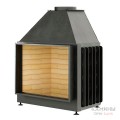 Открытая каминная топка FLAT 100/80