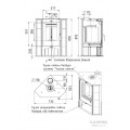Печь-камин Мета-Бел РИТМ L+
