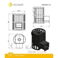 Печь для бани Ураган Ковка 12 (260) из чугуна Печь для бани Ураган Ковка 12 (260) из чугуна