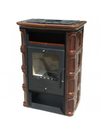 Печь Nordflam Coria Brown