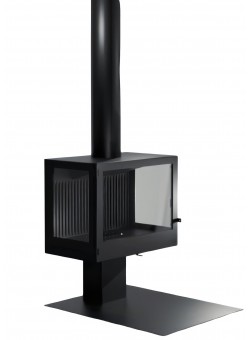 Пристенный камин AVES 34 КВАДРО 3