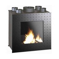 Каминная топка Invicta Flameo с вентиляторами в комплекте