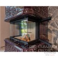 Камин в классическом стиле из коллекции Луна и топкой Spartherm Linear 4S Arte. Камин в классическом стиле из коллекции Луна и топкой Spartherm Linear 4S Arte.
