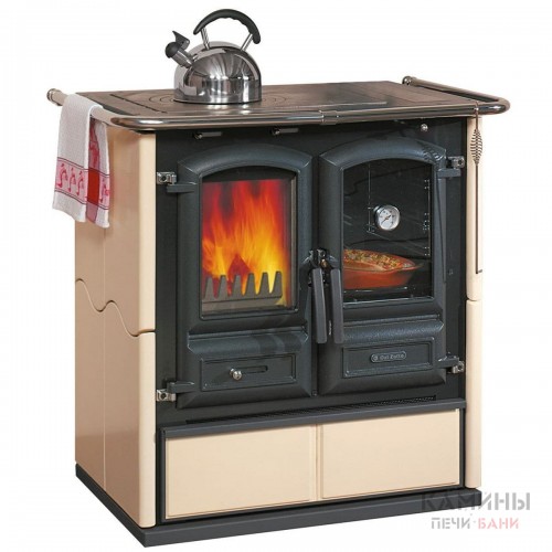 Отопительная печь HARK Herd Regina 350 Maiolica с духовкой и плитой Отопительная печь HARK Herd Regina 350 Maiolica с духовкой и плитой