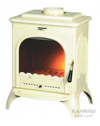 Чугунная печь Invicta Seville эмаль бежевая