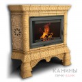 Изразцовый камин Кострома КимрПечь угловой однотонный А Изразцовый камин Кострома КимрПечь угловой однотонный А