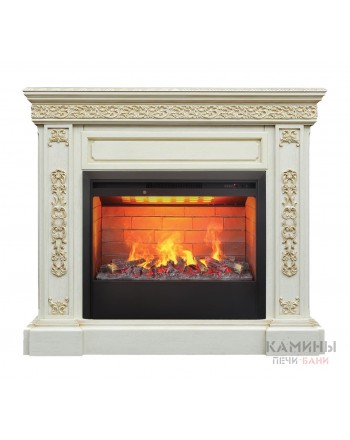 Электрокамин Ekaterina AO с Helios 26 3D