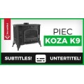 Печь-камин Kratki KOZA K9
