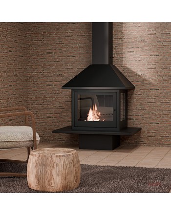 Дровяной камин Traforart Vulcano Frontal Enclosure
