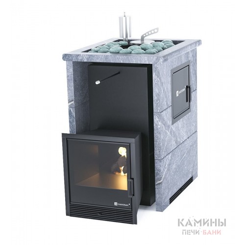 Печь ИзиСтим «АНАПА» М2 В ТРЕХСТОРОННЕМ КОЖУХЕ С ОТКРЫТЫМ ВЕРХОМ Печь ИзиСтим «АНАПА» М2 В ТРЕХСТОРОННЕМ КОЖУХЕ С ОТКРЫТЫМ ВЕРХОМ