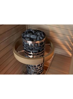 Печь для бани SAWO Aries Круглая 10,5 кВт встроенный блок