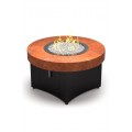 Стол-камин газовый из стали кортен от Openfire Стол-камин газовый из стали кортен от Openfire