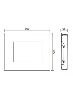 Электрокамин Electrolux EFP/W - 1250ULS