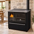 Отопительно-варочная печь Plamen 850 Glas N — чёрная Отопительно-варочная печь Plamen 850 Glas N — чёрная