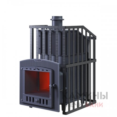 Печь для бани GFS Гефест Гроза Ураган 18 (П)2 чугун Печь для бани GFS Гефест Гроза Ураган 18 (П)2 чугун