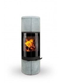 Печь-камин Romotop стальная Soria 02 камень