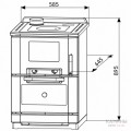 Отопительно-варочная печь Plamen Calorex 100 Отопительно-варочная печь Plamen Calorex 100