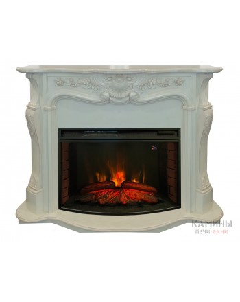 Электрокамин RealFlame Ellada 33 WT с FireSpace 33 SIR