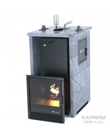 Печь ИзиСтим «СОЧИ» М2 В ТРЕХСТОРОННЕМ КОЖУХЕ