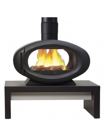 Печь-камин Cheminees Philippe Saudoy двусторонняя