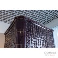 Современный камин в облицовке коллекции Луна и топкой Spartherm Linear 4S Arte.