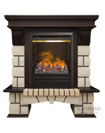 Электрокамин RealFlame Stone AO с Olympic 3D