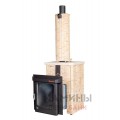 Печь для бани Ферингер Квадра "Окаменевшее дерево" наборный серии ПФ до 25 м³ Печь для бани Ферингер Квадра "Окаменевшее дерево" наборный серии ПФ до 25 м³