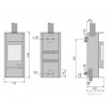 Печь-камин Skantherm MERANO Печь-камин Skantherm MERANO