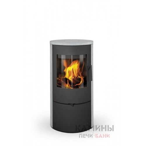 Печь-камин стальная Evora 02 камень