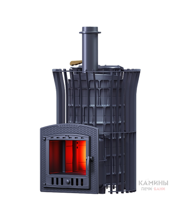 Печь Авангард ЗК 40 (П2) Ураган Тюльпан