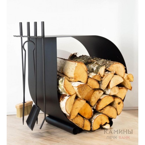 Дровница Alpha с аксессуарами