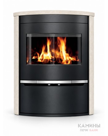 Дровяная печь-камин Ember L2 Limestone