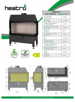 Каминная топка Heatro 81P