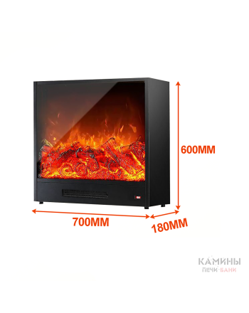 Электроочаг REALFIRE 700 2D (с функцией обогрева)