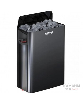 Электрическая каменка Harvia The Wall SW80 Black Steel