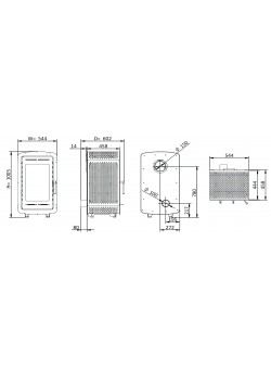 Печь-камин Solzaima Natura S500H (Fogo Montanha)