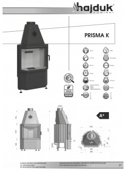 Каминная топка Hajduk Prisma K