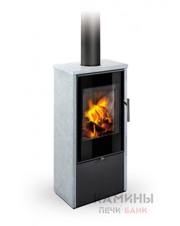 Печь-камин Romotop стальная Laredo F02 камень