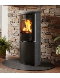 Печь-камин Ember D19 FG Limestone