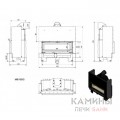 Каминная топка Kratki MB100/G Каминная топка Kratki MB100/G