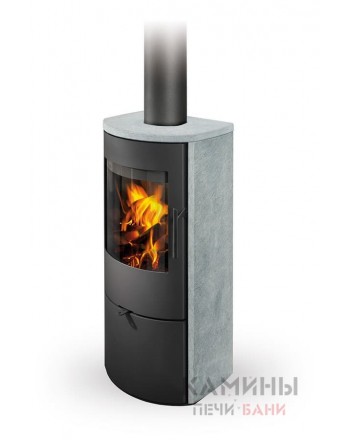 Печь-камин Romotop стальная Alpera G 02 камень