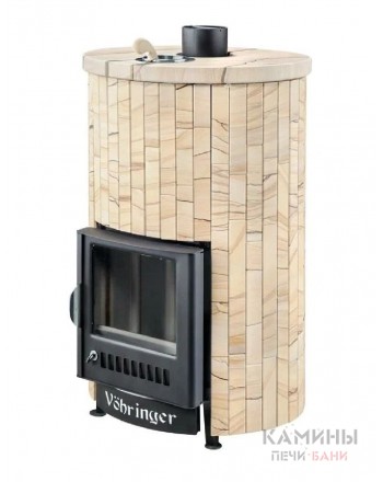 Печь для бани Ферингер Уют ПФ 18 Окаменевшее дерево